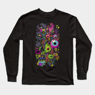 Trippy Eyeballs Series #3 Long Sleeve T-Shirt